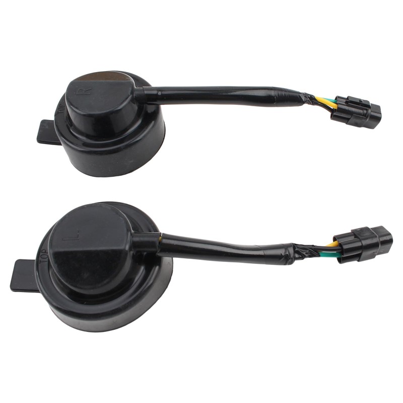 MOTAOLL Headlight Socket Cords Wires Pair for Yamaha YFM YFZ