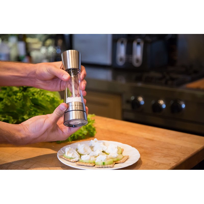 Cole & Mason H59402G Derwent Salt Mill | Gourmet Precision+