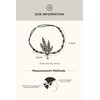 Babeyond® 1920s style leaf locket round beaded headband for women
