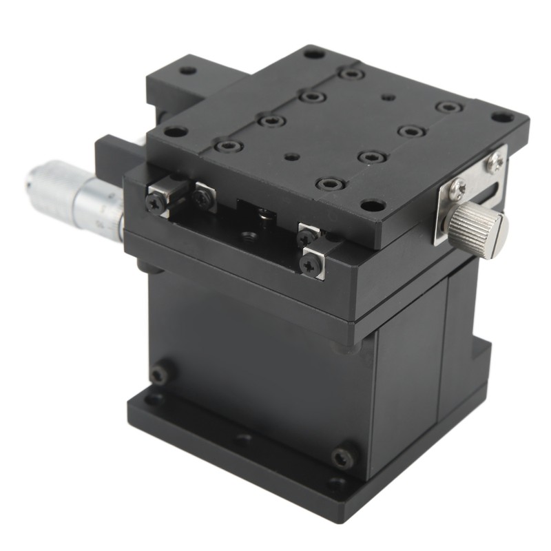 Manual Linear Stage Aluminum Alloy Black Anodized Surface XZ Axes