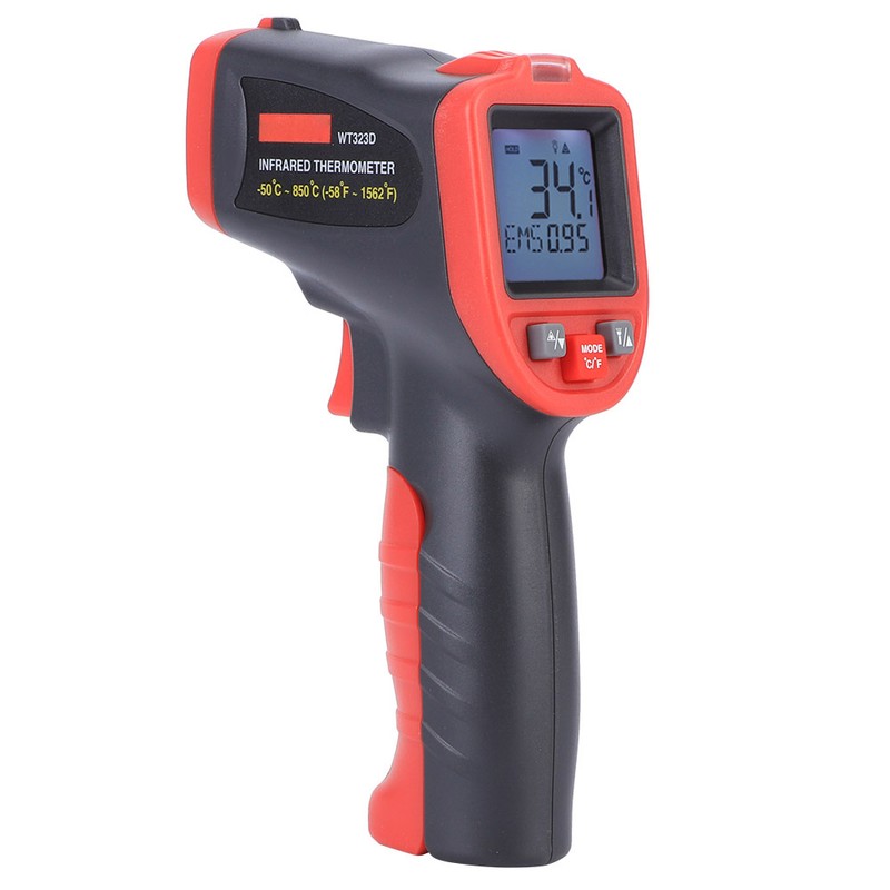 WT323D 50℃850℃ Handheld NonContact Digital Infrared IR Thermometer Temperature Tester