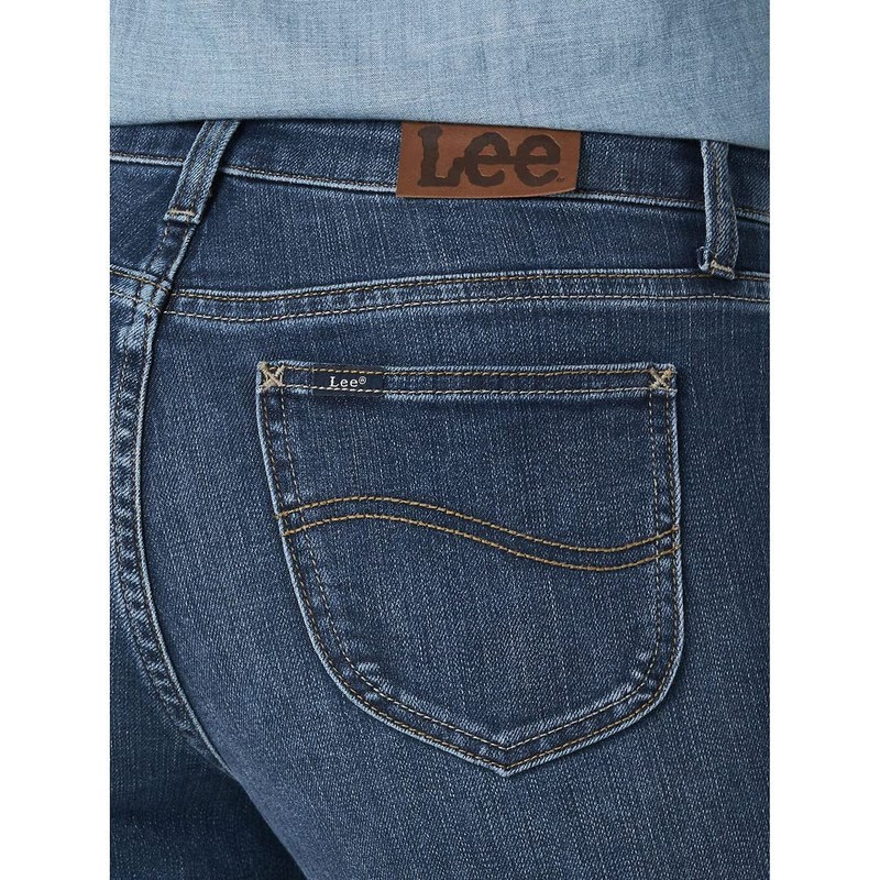 Lee Women's Legendary Mid Rise Straight Leg Jean Seattle 12
