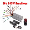 Unbranded 36v 800w Brushless Speed Controller Throttle Grips Forward Reverse