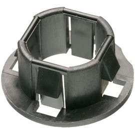 Arlington 4400 Plastic, 1/2-Inch Snap-In Bushings for Knockouts, 100-Pack