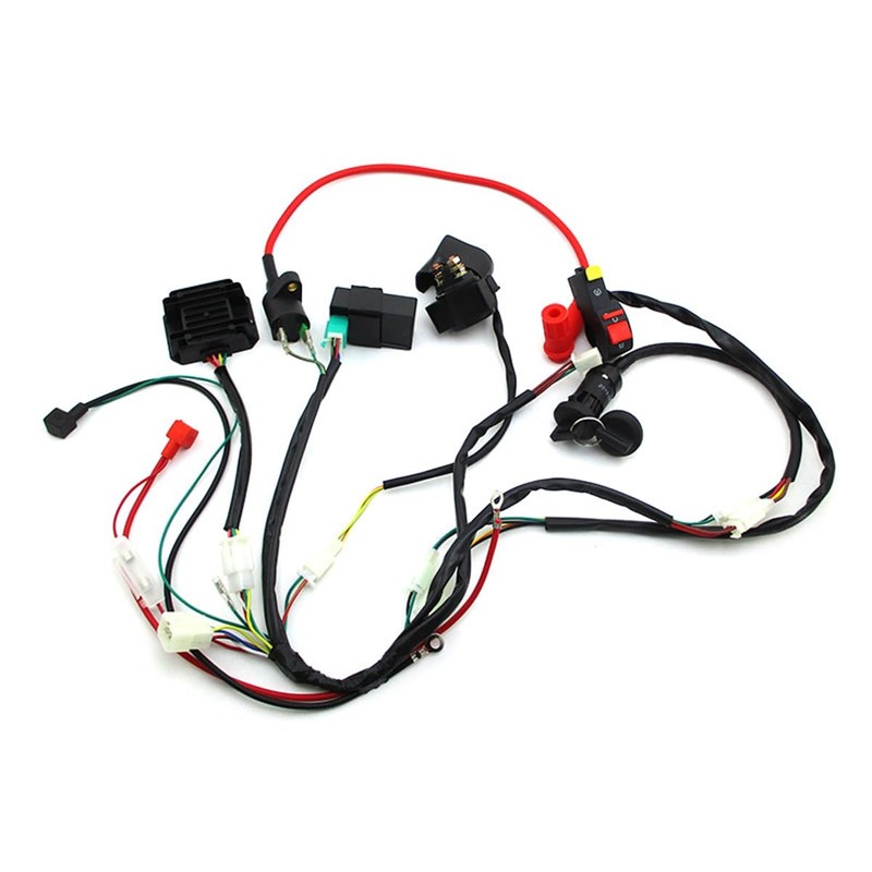 Ouyunou ZS 190cc Wiring Harness Loom Voltage Regulator Rectifier On