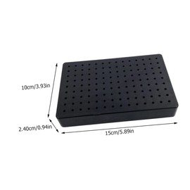 Operitacx 1 Satz Modell-färbetisch Clips Für Modellmalerei Büroklammern Modell-lackierständer Modellierklammern Modell Malen Farbregal Schwimmbad Bretter Rahmen Gitternetz Wand Tür Abs Black