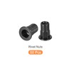 METALLIXITY Rivet Nuts (M4) Pack of 50 Carbon Steel Half