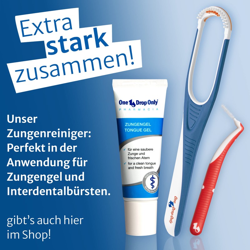 One Drop Only - Professional Deluxe Tongue Cleaner Assorted Colours