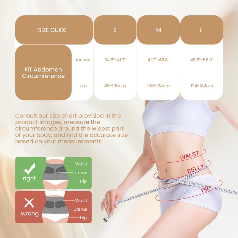 Trendyline Postpartum Belly Band for Women: Abdominal Binder for C