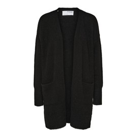 SELECTED FEMME Female Cardigan Long, black