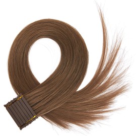 6D Hair Extensions 100% Real Human Hair 13pcs 52g/pack No-Trace Hair Extensions (22 inch #4)