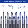 GuavaGlide Blue Pens for School Back to School Stuff Rollerball