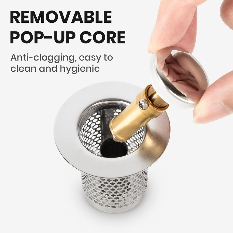 Daletu Drain Filter, Kitchen Drain Strainer Filter, Drain Plug, Floor