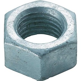 TRUSCO B624-0012 Hex Nuts, Hot-Dip Galvanized, Size M12 x 1.75, Pack of 32
