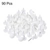 sourcing map Furniture Feet Nail Plastic Glide Nails Chair Table