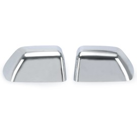TOP11 A Pair For Ford F-250 F-350 F-450 Super Duty Chrome Door Top Mirror Cap Cover