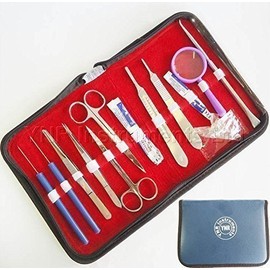 YNR PREMIUM DISSECTING KITS SURGICAL VETERINARY DENTAL FORCEPS 13 PCs WITH SWANN MORTON BLADES 0161 2119826