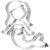 Birkmann 1010720110 Floating Mermaid Cookie Cutter, 9 cm, synthetic, Grey,