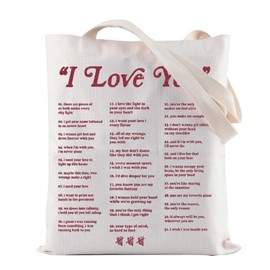 ZJXHPO 5SOS Inspired Tote Bag Y2K Merch Band Fans Reusable Grocery Tote Bag 5SOS Shoulder Bag Music Lover Gift (Love You Piece Tote)