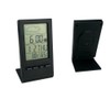 Digital Thermometer Monitor, Accurate Desktop Humidity Meter with Clock Date