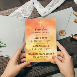 Confirmation Cards Confirmation Gifts for Teen Girls Boys Baptism Gifts for Boys Girls Baptism Card Christian Gifts for Women Pastor Appreciation Gifts Bible Verse Cards Confirmation Sponsor Gifts