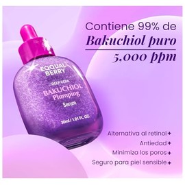 EQQUALBERRY Suero Facial Bakuchiol Niacinamida y Poros 30 ml