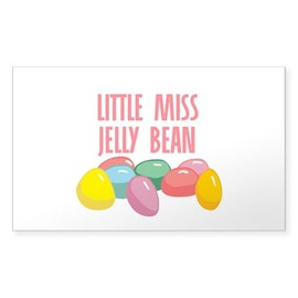CafePress Lm Jelly Bean Sticker (Rectangle 50 pk)