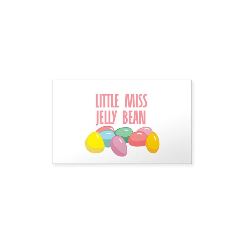 CafePress Lm Jelly Bean Sticker (Rectangle 50 pk)