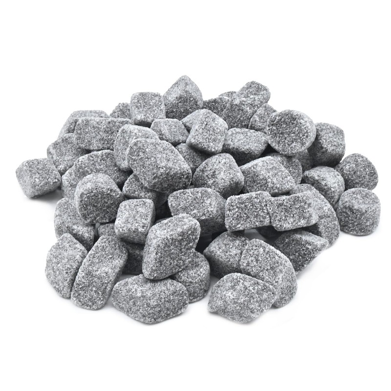 Candy Retailer Dutch Black Licorice Gems and Diamonds 1 Lb