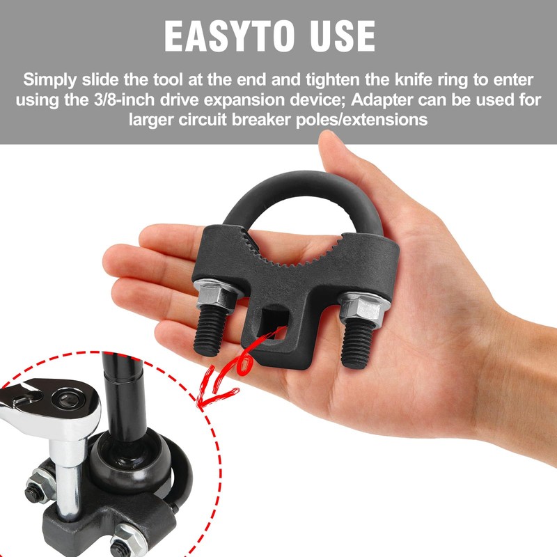 Inner Tie Rod Removal Tool,with Non-Slip Teeth for Inner Tie