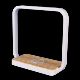 HomeRoots Contemporary White Wireless Phone Charger