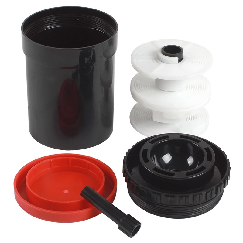 Compact Developing Tank 2 Spiral Reel For Processing 120 135