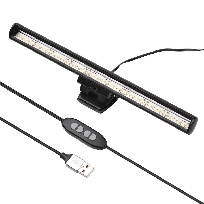 26cm Computer Screen Monitor Light Bar E-Reading Lamp with Bi-Color