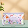 Acpetdr 2Pcs Wet Wipes Bag Dispenser, EVA Wet Wipes Bag,