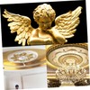 COLLBATH Foil Paper 100pcs Imitation Leaf Sheets Decorative Foil for