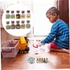 iplusmile Educational Stone Specimen Flask Collection 10pc Crystal Gemstone Wishing