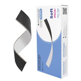 STALEKS PRO 25 Replacement Files, Double-Sided, PapmAm Mix with Soft Foam, for Straight File Base, Expert (Grit 100/180)