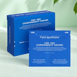 Feld Apoteke HG-100 Overnight Mask 20 sheets Premium Edition / 펠드아포테케 HG-100 오버나이트 마스크 20매 프리미엄에디션