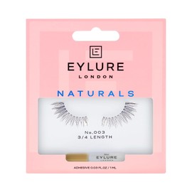 Eylure Eilure Natural Accent No. 003 1 pair with reusable eyelashes Black / 에일루어 내추럴 액센트 No. 003 재사용 가능한 속눈썹 포함 1쌍 Black