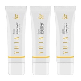 Ten Zero UV protection brightening yuzu sun cream 50g 3pcs Mild moisture water play tone-up sun cream / 텐제로 자외선차단 브라이트닝 유자 선 크림 50g 3개 순한 수분 물놀이 톤업 선크림