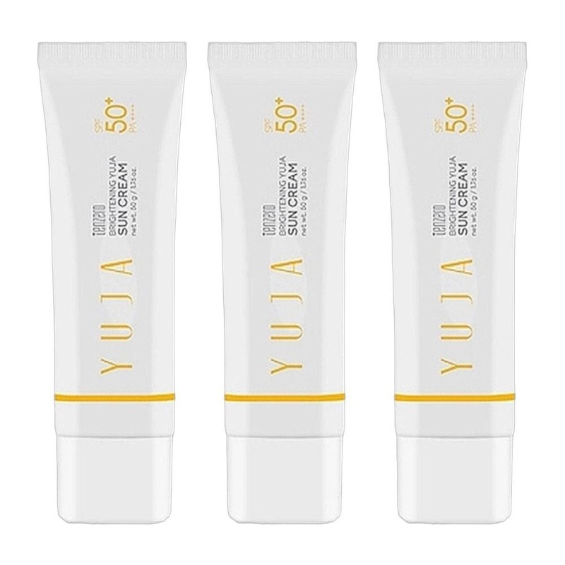 Ten Zero UV protection brightening yuzu sun cream 50g 3pcs