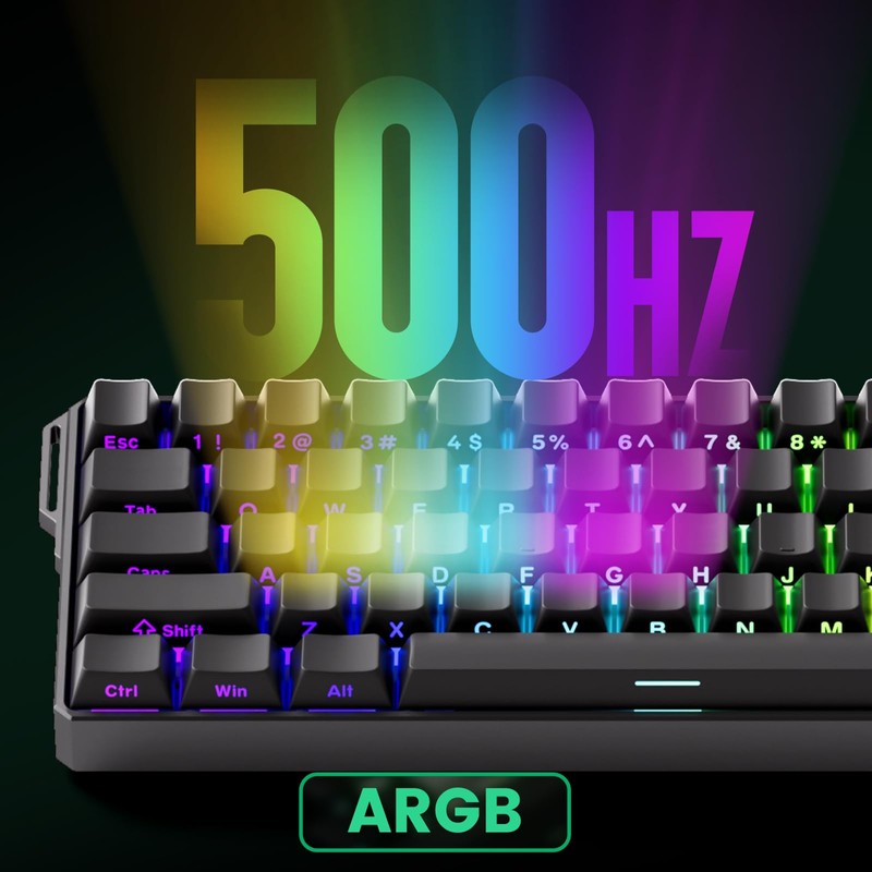 MONSGEEK FUN60 Ultra Rapid Trigger Gaming Keyboard 8k SP Magnetic