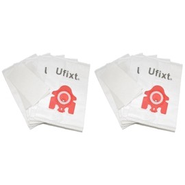 Ufixt Pack Of 10 Fits Miele S4212, S4212 Plus, S4281, S4441, S4510, S4780, S500I and S511 Vacuum Bags Type FJM + Filters