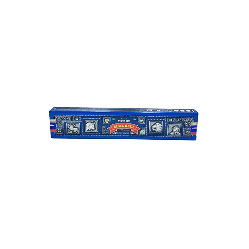 12 Packs of Superhit Blue Bell Incense Sticks by Satya