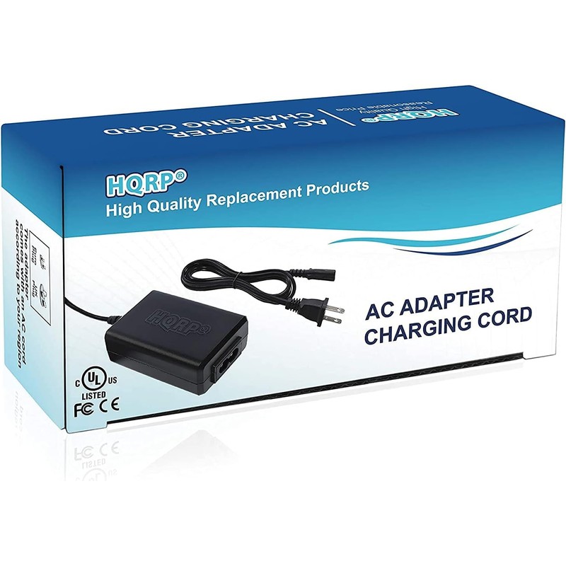 HQRP AC Charger Compatible with Sony Camcorder DV DCR-HC14E, DCR-HC15E,