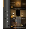Lyridz Rechargeable Wall Sconce, LED Motion Sensor Night Light, Stick-on