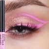 1pc Waterproof Pink Liquid Eyeliner Pencil Quick-Dry No Blooming Colorful