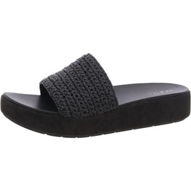 Earth Footwear Women's, SACHAN2 Slide Sandal, Black 001, 9 M