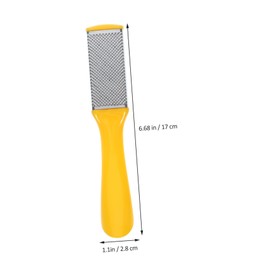 Baluue 3pcs Foot File Callus Remover Pedicure Tool for Hard Skin Corns and Cracked Heels for Home and Salon Use