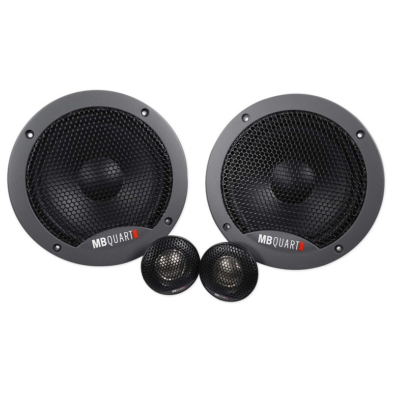 MB Quart Pair FSB216 6.5" 280 Watt Component Speakers+(2) 6x9